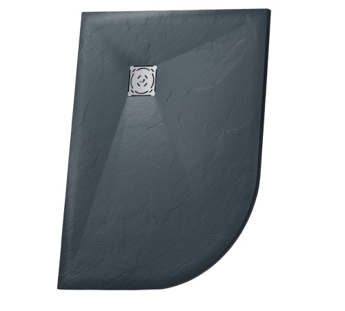 Душевой поддон асимметричный RGW Stone Tray ST/AR-G 1200х800 мм графит 16154128-02R