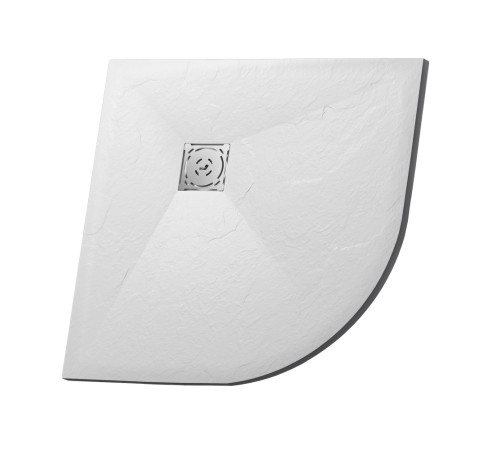 Душевой поддон полукруглый RGW ST/R-W 1000x1000 мм белый искусственный камень 16153100-01