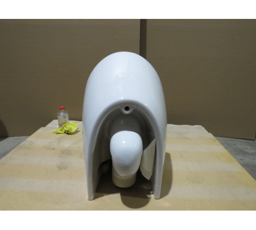 Уценка. Унитаз подвесной безободковый GSI Modo 520х370 мм белый глянцевый 981611_УЦ/5