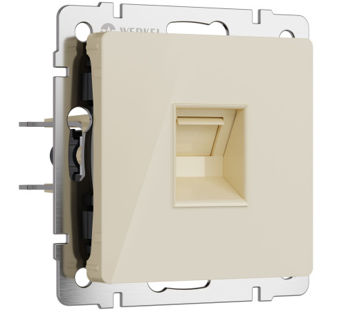 Розетка Ethernet RJ-45 (айвори акрил) W1181043
