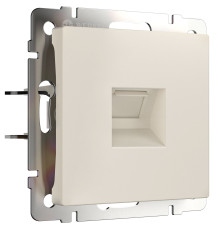 Розетка Ethernet RJ-45 (айвори матовый) W1181062