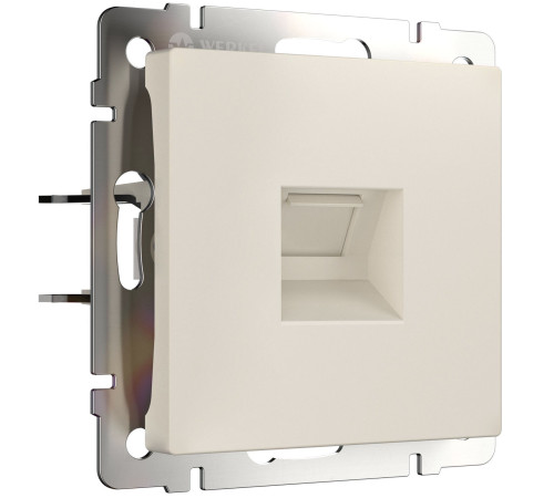 Розетка Ethernet RJ-45 (айвори матовый) W1181062