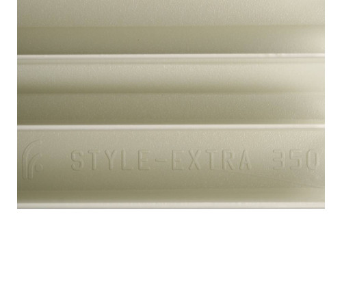 Радиатор биметаллический Global STYLE EXTRA 350 14 секций боковое подключение RAL 9010 STE03501014