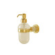 Дозатор для жидкого мыла подвесной Boheme Murano золото 10912-W-G