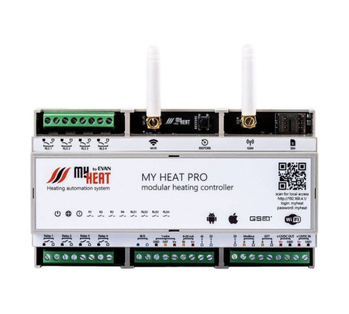 Контроллер отопления ЭВАН MyHeat PRO 6284