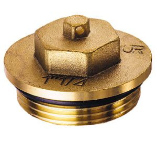 Заглушка латунная хромированная FAR 1 НР FK 4149 1