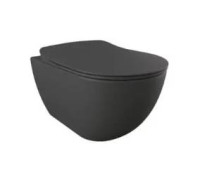 Унитаз подвесной безободковый Laparet Free антрацит матовый чаша без сиденья FE322-11AM00E-0000