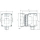 Циркуляционный насос для ГВС ROMMER RCP-0005-150480