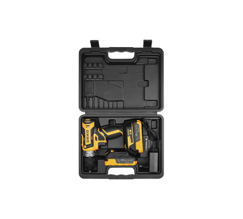 Дрель-шуруповерт аккумуляторная DEKO DKCD20-Li 20 В 2x2.5 Ач Case 085-1123