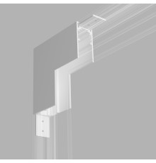 Slim Magnetic Коннектор угловой внутренний для накладного шинопровода черный 85091/00 85091/00