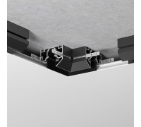 Slim Magnetic Коннектор угловой внутренний для шинопровода в натяжной потолок черный 85204/00 85205/00