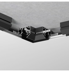 Slim Magnetic Коннектор угловой внутренний для шинопровода в натяжной потолок черный 85204/00 85205/00