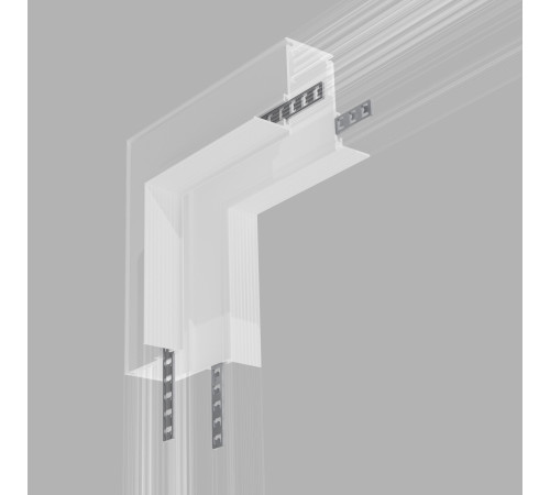 Slim Magnetic Коннектор угловой внутренний для встраиваемого шинопровода черный 85093/00 85093/00