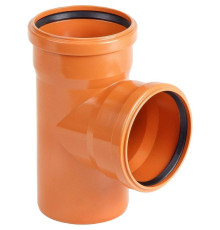 Тройник наружной канализации ХЕМКОР 200х110 мм 87° НС-1455357