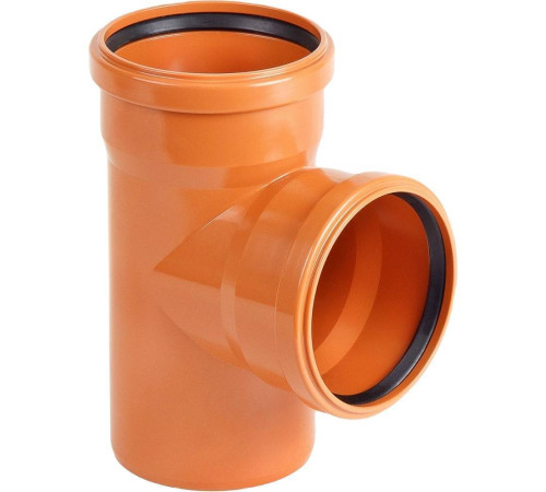 Тройник наружной канализации ХЕМКОР 200х110 мм 87° НС-1455357