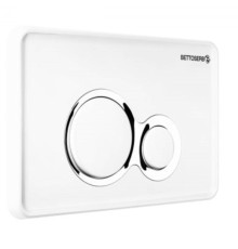 Клавиша смыва Pestan Bettoserb Jerez белый глянцевый/хром глянцевый 40006645