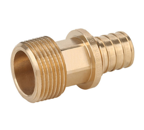 Переходник аксиальный Gappo с наружной резьбой бронза 20хR 1/2 1441450