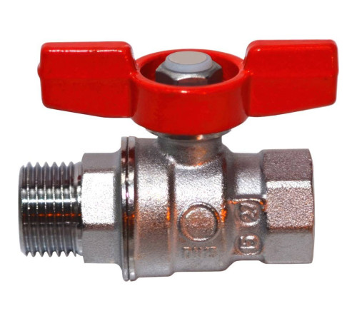 Кран шаровой Giacomini R854 полнопроходной ВР-НР 1 1/4 бабочка R854X026