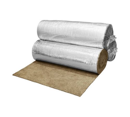 Материал огнезащитный базальтовый Veles Group МБОР-13Ф фольгированный 12 м2 МБОР-13Ф