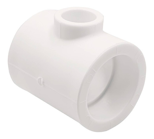 Тройник переходной THERMOLIGHT PP-R 50х25х50 мм белый НС-1620608