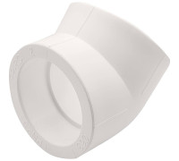 Угольник 45° PP-R THERMOLIGHT 63 мм белый НС-1620657