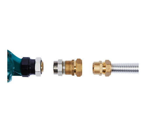 Смесительный узел SHUFT MST 25-60-4.0-C24-F с гибкими подводками MST 25-60-4.0-C24-F