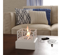 Биокамин настольный Firelight BFP-T185BFW Bonfire White BFP-T185BFW