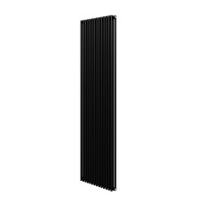 Стальной трубчатый радиатор Royal Thermo Shift R22 C2180 14 секций боковое подключение RAL 9005m НС-1631319