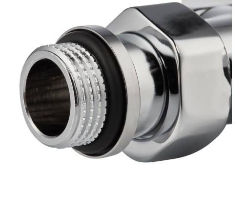 Набор термостатический угловой Royal Thermo Design Pro 15 мм M30x1,5 Хром НС-1458116