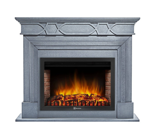 Портал для электрокамина Firelight Antico 30 серый 1524128
