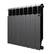 Радиатор биметаллический Royal Thermo Revolution Bimetall 500 2.0 8 секций Noir Sable 1425275