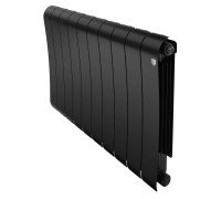 Радиатор биметаллический Royal Thermo Infinity 500 Noir Sable 10 секций боковое подключение НС-1629681