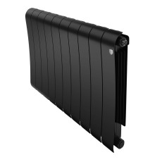 Радиатор биметаллический Royal Thermo Infinity 500 Noir Sable 10 секций боковое подключение НС-1629681