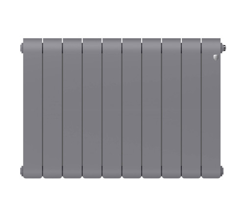 Радиатор биметаллический Royal Thermo Infinity 500 Silver Satin 10 секций боковое подключение НС-1629785