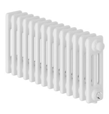 Трубчатый радиатор Royal Thermo Insignia VC3030 14 секций нижнее подключение RAL 9016 НС-1631224