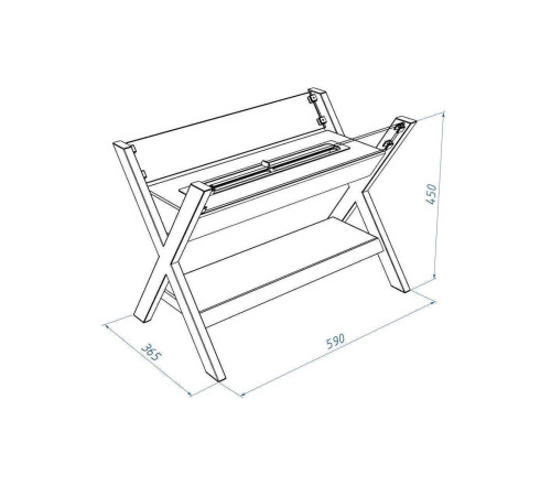 Биокамин напольный Firelight BFP/F-45 X BFP/F-45 X