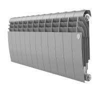 Радиатор биметаллический Royal Thermo BILINER 350 Silver Satin 12 секций боковое подключение НС-1682247