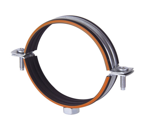 Хомут металлический Humalt RU-HT M10 108-116 мм 4 с гайкой, шпилькой и дюбелем НС-1630624