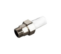 Муфта комбинированная РОСТерм PPR с разъемным раструбом 20x1/2 НР НС-1517155