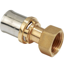 Муфта-пресс Giacomini RM179 латунная с накидной гайкой 16x1/2 RM179Y113