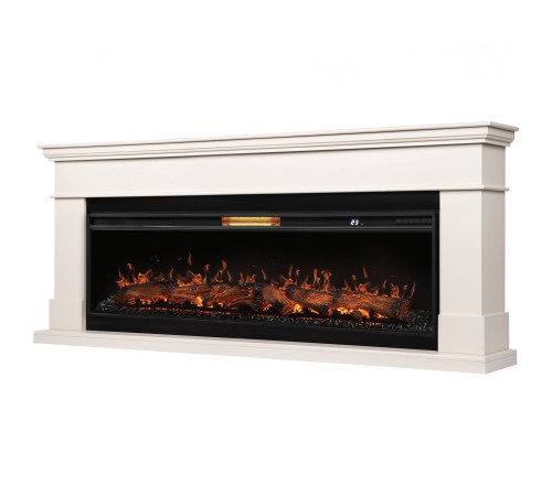 Каминокомплект Royal Thermo Aurora RTFP/P-AR60LS с порталом California 60 IV молочный НС-1721292