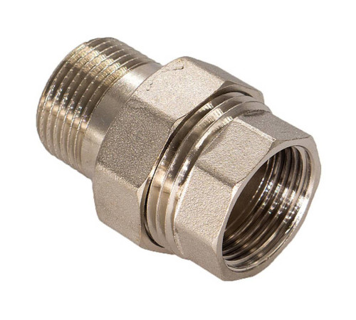 Соединитель прямой СТМ с накидной гайкой 1/2 дюйма г/ш НС-1229537