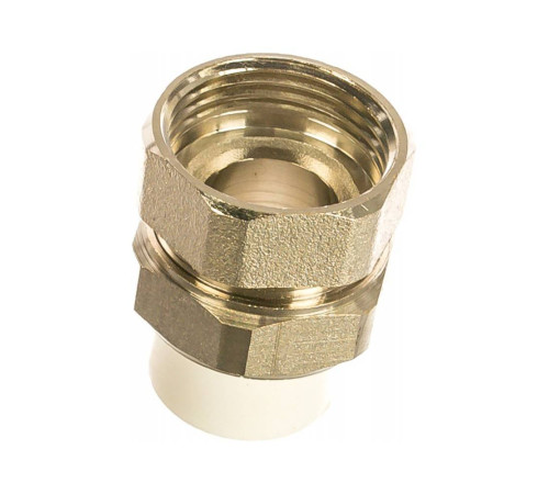 Муфта комбинированная РОСТерм PPR с разъемным раструбом 20x1 ВР НС-1517152