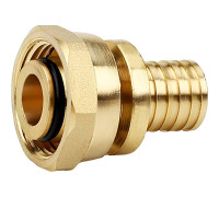 Муфта аксиальная VARMEGA Slide-fit 20x3/4 EK с накидной гайкой VM51712