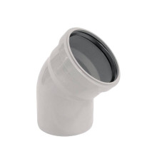 Отвод ХЕМКОР ШУМЭКС НПВХ малошумный 110 мм 87° 1455285