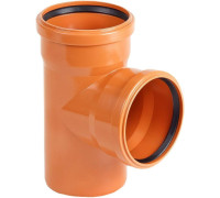 Тройник наружной канализации ХЕМКОР 110х110 мм 87° НС-1455352