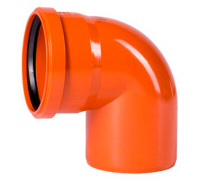Отвод канализационный Ostendorf KG 315x87° 225240
