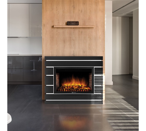 Каминокомплект Electrolux Moderno 25 шпон черный дуб с очагом EFP/P-2520LS N 1721525
