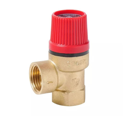 Клапан предохранительный VIEIR VR34FFK-3 3 бар 1/2 ВР х 3/4 ВР VR34FFK-3