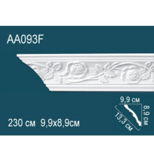 Карниз потолочный полиуретановый гибкий Perfect AA093F